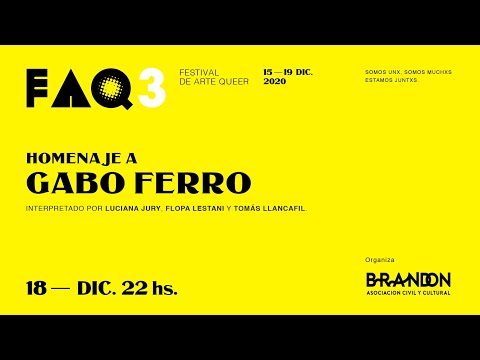 HOMENAJE A GABO FERRO