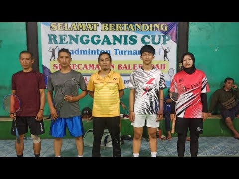 RENGGANIS CUP ( intern ) tria + bina vs Warman + p ketu