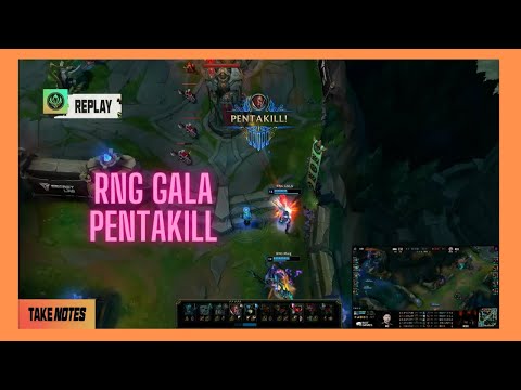 RNG GALA PENTAKILL at MSI