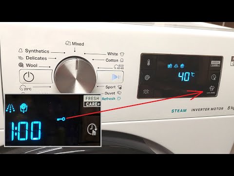 How to Lock & Unlock Whirlpool Washing Machine