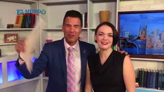 Katie Vincent Interviews for El Mundo, Boston