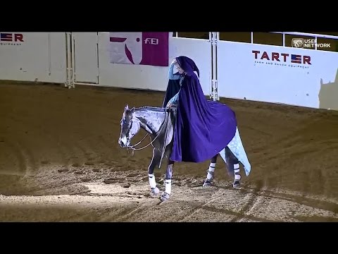 Aggie Wins World Title for Performing "Let It Go" in Freestyle Reining