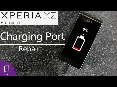 Sony Xperia XZ Premium Charging Port Repair Guide
