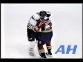 NHL Nov 26 1993 Darren Banks BOS V Brent Severyn FLA Boston Bruins Florida Panthers