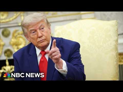 Trump gives update on war with Iran during meeting with Lebanese president