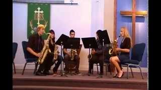 Sax Quartet - Simple Blues