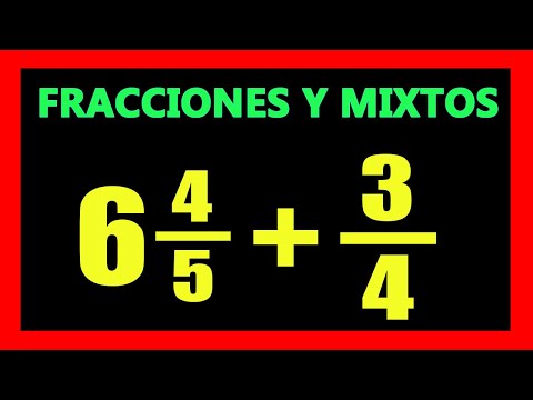 ✅👉 Suma de Fracciones Mixtas y una Fraccion Propia