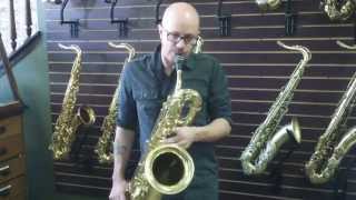 Video thumbnail for Selmer Super Action 80 SII Low A Bari Sax SN 575360 by SaxquestShop
