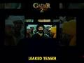 Gadar 2 Teaser || Theater Public  Reaction || #gadar2 #sunnydeol #tranding #leakedtrailer #shorts