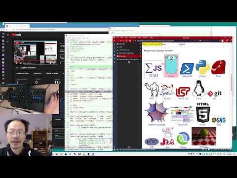 Xah Talk Show 2021-11-27 Emacs Lisp Tutorial, Writing a Golang Mode from Scratch