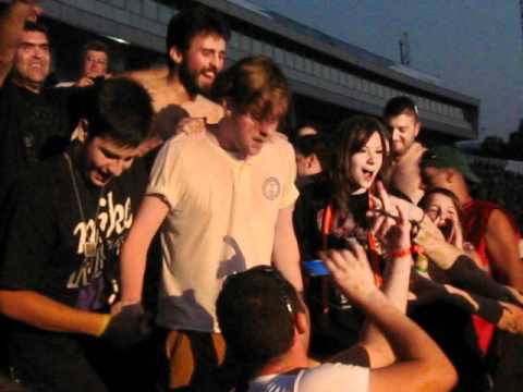 Sofia Rocks 2012 - Ricky Wilson (Kaiser Chiefs) singing with the audience