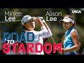 Road To Stardom Minjee Lee Vs Alison Lee In 2012 U S Girls Junior