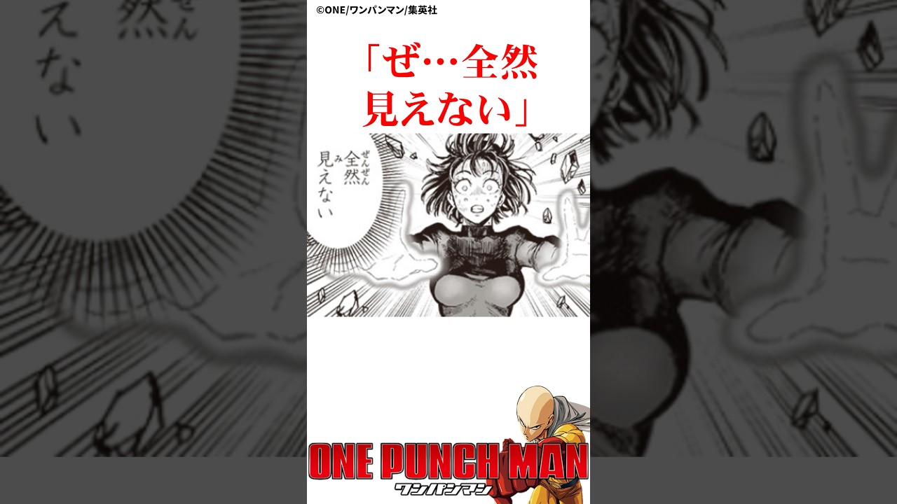 ガロウとボンブの戦いに圧倒されるフブキ#ワンパンマン #onepunchman