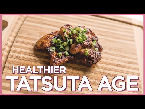 更健康的日本辰田時代雞肉食譜--超級簡單! (Healthier Japanese Chicken Tatsuta Age Recipe - Super Easy!)