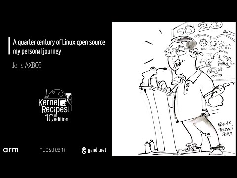 Kernel Recipes 2023 - A quarter century of Linux open source, my personal journey