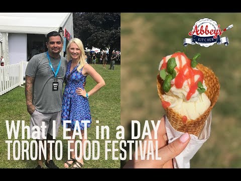 What I ATE in a Day at a FOOD Festival | TASTE of TORONTO | Best Chefs