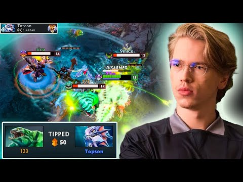 How Topson Plays Slardar in the Current Meta
