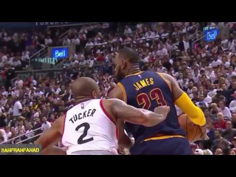 Kyrie Irving, LeBron James & Kyle Korver vs Raptors (2017 ECSF Game 4) - LeSweep Strikes Again!
