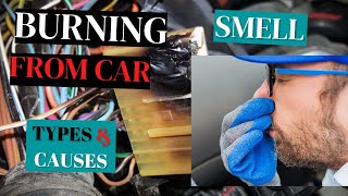 5 Common types  of Burning smell from car but not overheating