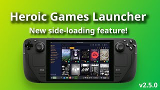 Heroic Games Launcher - Steam Deck (GOG / Epic Gam