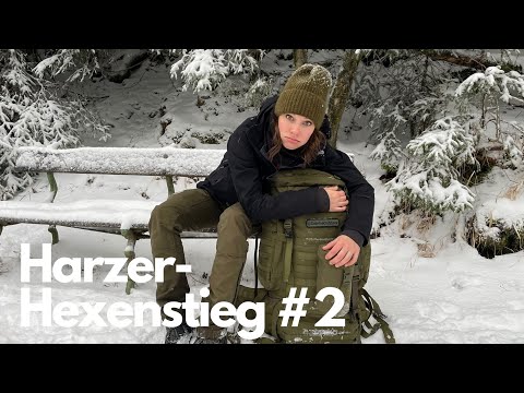 Harz Witches' Trail in Winter - 110 km of Hiking & Equipment (Part 2) | Sabrina Outdoor