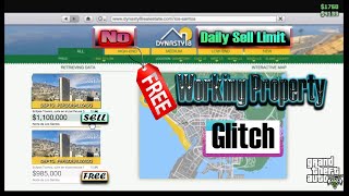 **Property Sell Glitch** Console players ! No Daily Sell Limit in GTA 5 Online.... Game Reckless