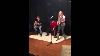 Ashley Gearing on News 40 live