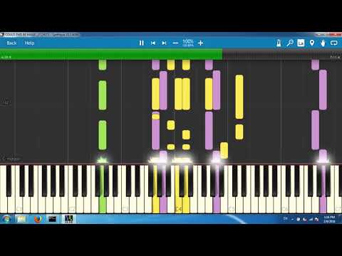 Could It Be Magic - Take That piano tutorial