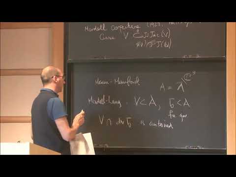 The Zilber-Pink conjecture - Jonathan Pila