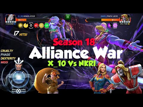 Season 18 Alliance War | Path 2/8 Using Ghost, Hood & Void | X-10 Vs NKRI.