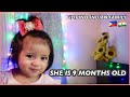 MISHKA Is 9 MONTHS OLD Filipino Indian Family In India