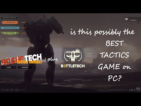 The BEST Tactics Game You've Never Played: Roguetech mod for Battletech (review and detailed intro)