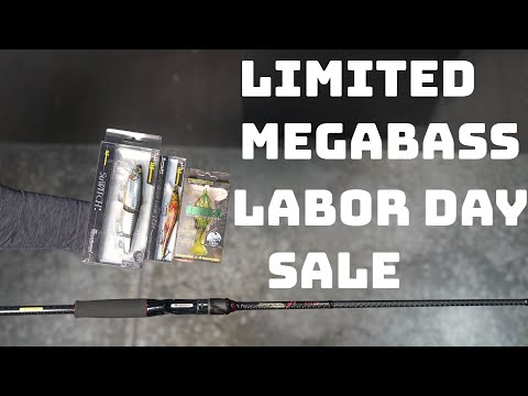What's New This Week! Huge Shipment Of Megabass Japan, Plus Labor Day Sale!