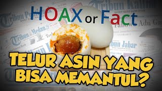 Hoax or Fact: Telur Asin Kenyal dan Bisa Memantul?