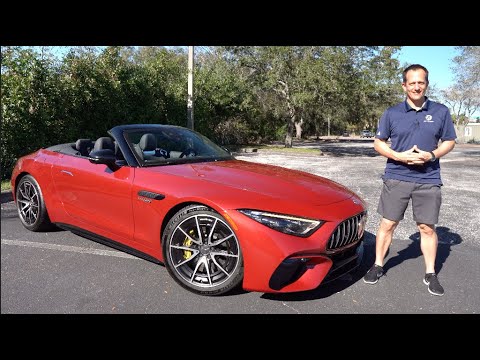 Is the 2023 Mercedes AMG SL 55 a BETTER sports car than a Porsche 911?