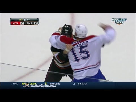 George Parros vs Tim Jackman