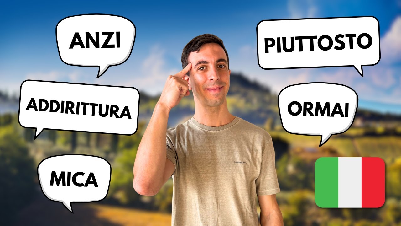 🗣 Vocabolario ITALIANO: 5 PAROLE che devi sapere! | Impara l'italiano con Federico