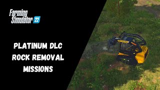 Rock Removal Missions - Farming Simulator 22 XBOX