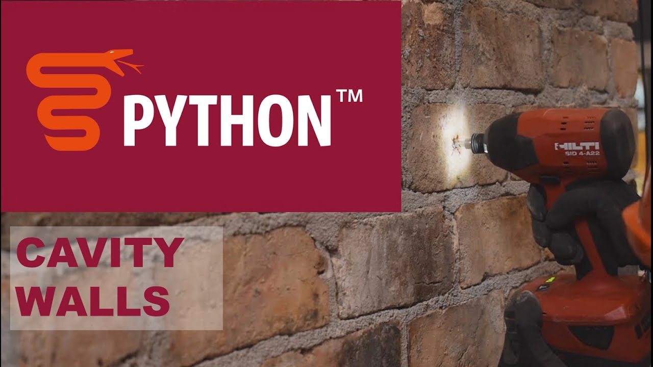 Faster, cheaper to strengthen cavity brick buildings.