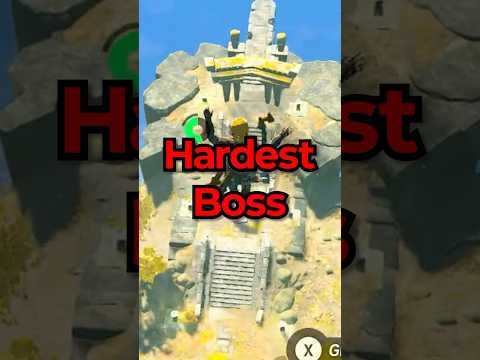 Turning the EASIEST BOSS into the HARDEST BOSS in Tears of the Kingdom!