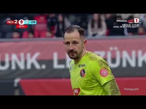 REZUMAT. Csikszereda – UTA Arad 2-0. Brazilianul Ceara a fost one-man show