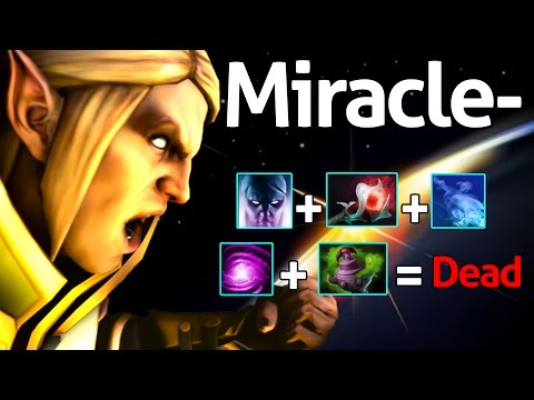 Miracle- Dota 2 : Guide - Professional Invoker Vol.11 - [Mid-lane] Epic Combo Style Q + W