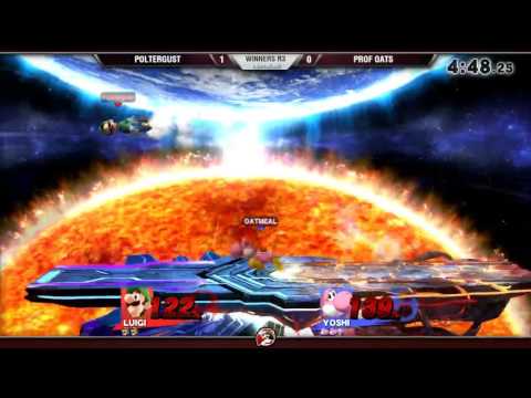 VS Weekly 8/4/16 - Winners R3 - Poltergust (Luigi) vs. Prof Oats (Yoshi) - Smash 4