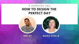 Marie Poulin: A Notion tutorial on how to design the perfect day