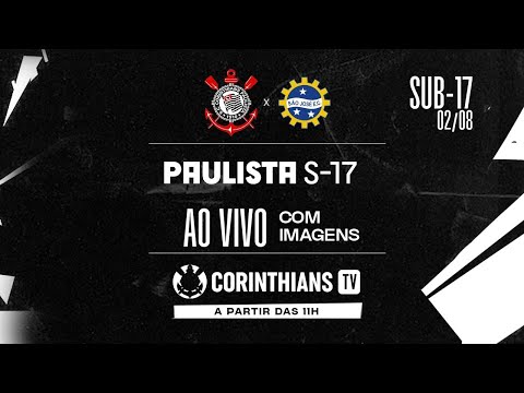 JOGO COMPLETO: CORINTHIANS X SÃO JOSÉ | PAULISTÃO SUB-17 2025 | 14ª RODADA