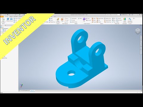 3.9 Gelenk 3 - Joint 3 - Inventor 2021 Training Part Design