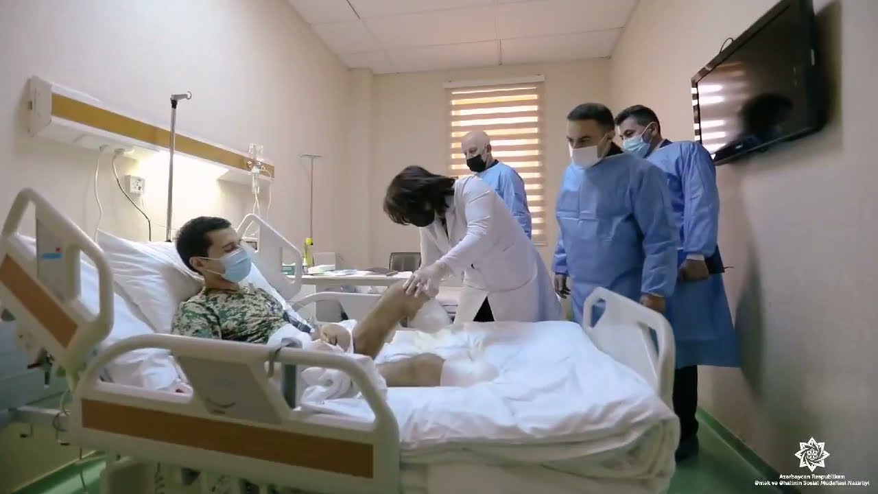 Müharibədə xəsarət almış hərbi qulluqçuların əlilliyinin qiymətləndirilməsi işləri davam edir