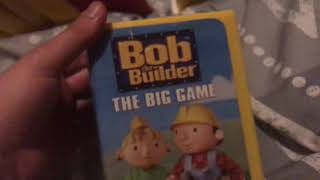 My Bob The Builder VHS Collection