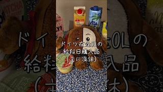 ドイツ在住OLの給料日購入品ほぼ液体で抹茶です #shorts #海外生活