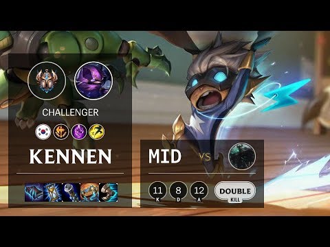 Kennen Mid vs Mordekaiser - KR Challenger Patch 10.11